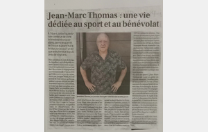 Jean Marc Thomas, vice président du club de bridge de Graulhet :  un homme aux milles vies , voir l'article de la dépêche du 09/07/2025 