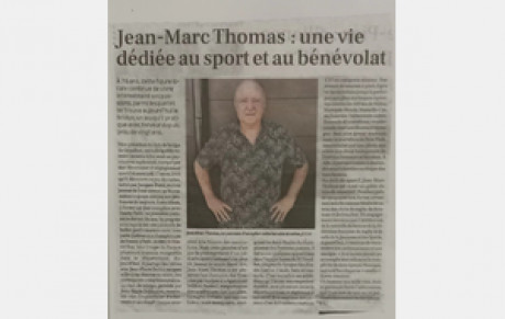 Jean Marc Thomas, vice président du club de bridge de Graulhet :  un homme aux milles vies , voir l'article de la dépêche du 09/07/2025 